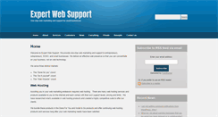 Desktop Screenshot of expertwebsupport.com