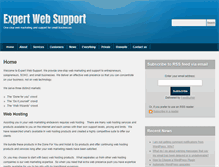 Tablet Screenshot of expertwebsupport.com